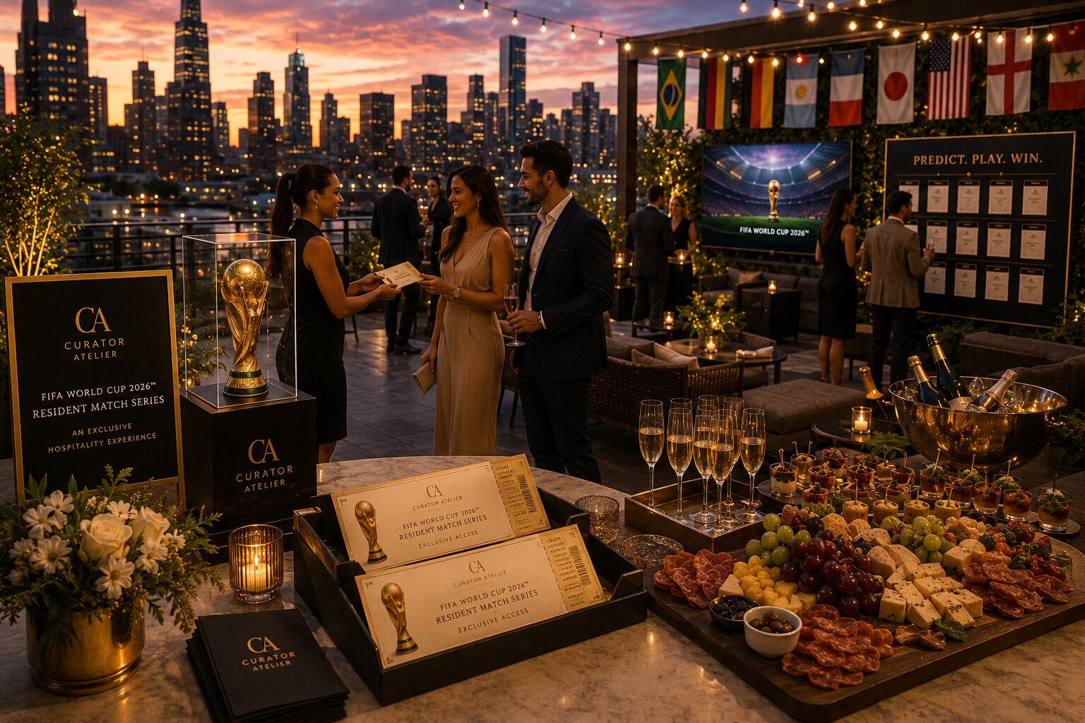 Rooftop welcome